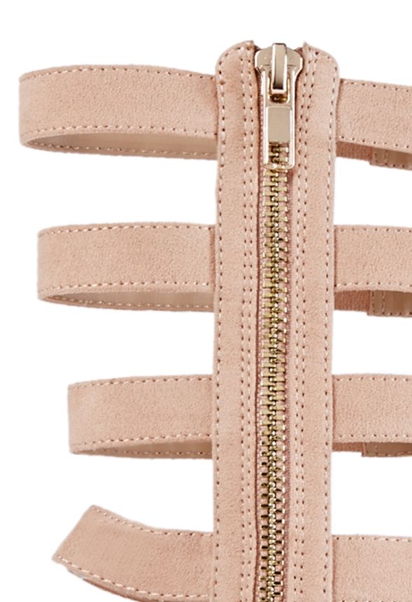 Phoenicia in Nude/Black - Get great deals at JustFab