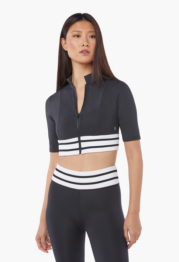 zip up active top