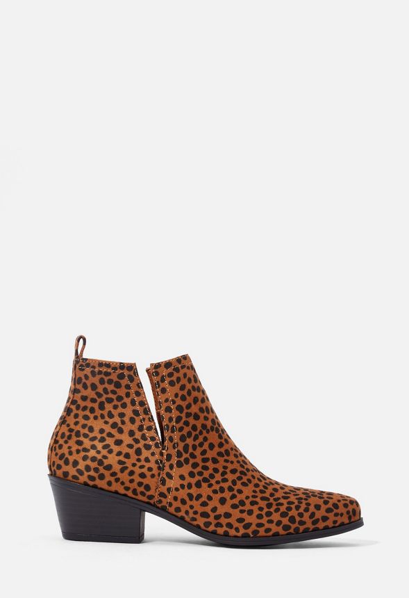 justfab cheetah boots