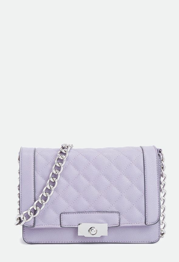 lilac crossbody bag