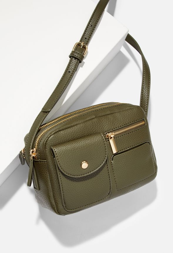 Utility Crossbody Bag Bags & Accessories in Olive Get great deals at