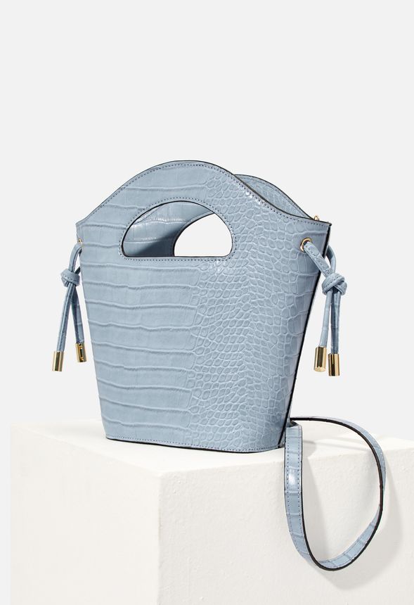 powder blue bag