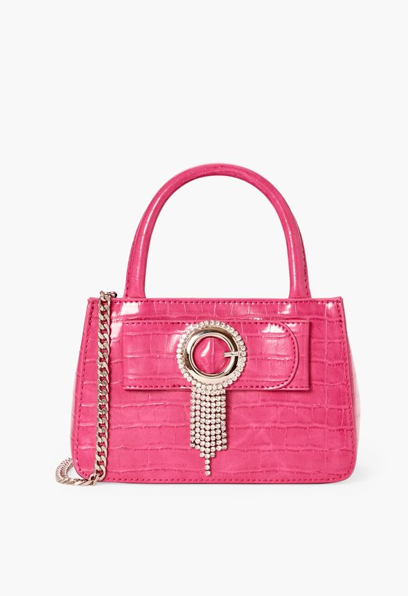 hot pink crossbody bag