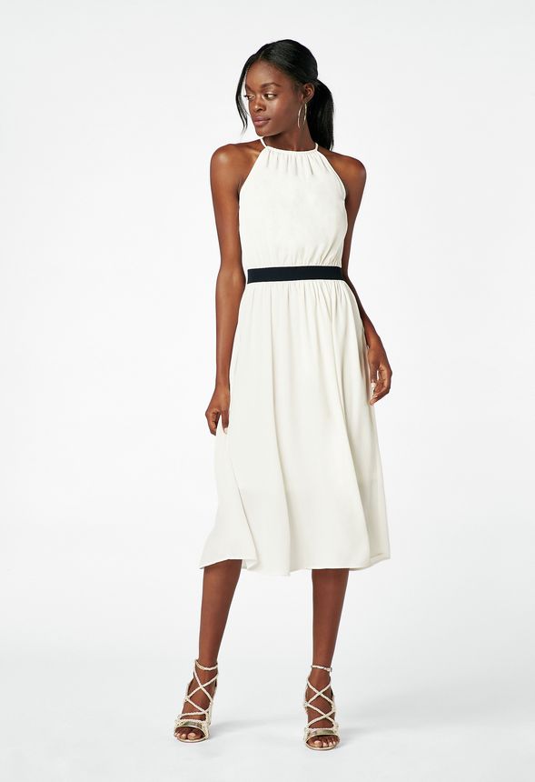 for the gram chiffon midi dress