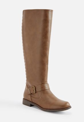 justfab wide width boots
