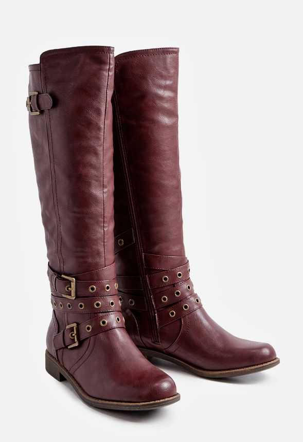 justfab extra wide calf boots