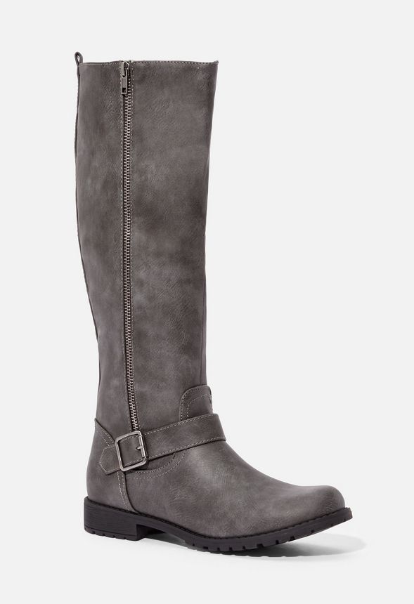 didoa faux leather zip boot