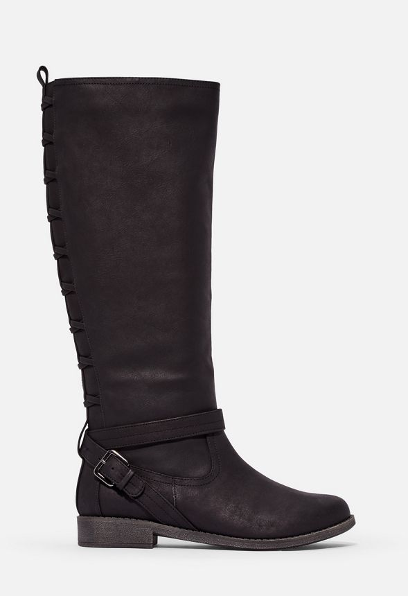 lace up back riding boots