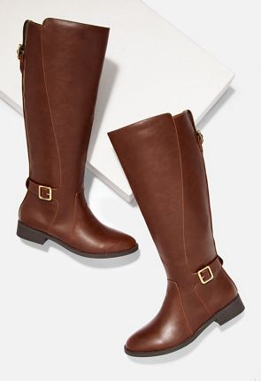 didoa faux leather zip boot
