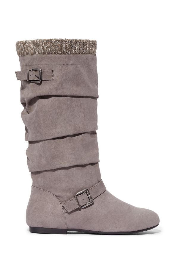 justfab sweater boots