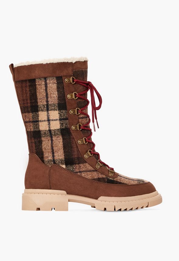 hayleigh lace up winter boot