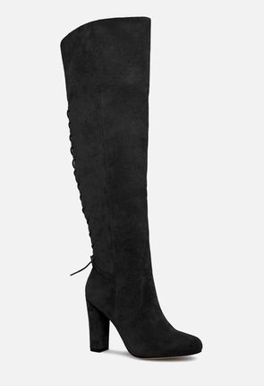 justfab high heel boots