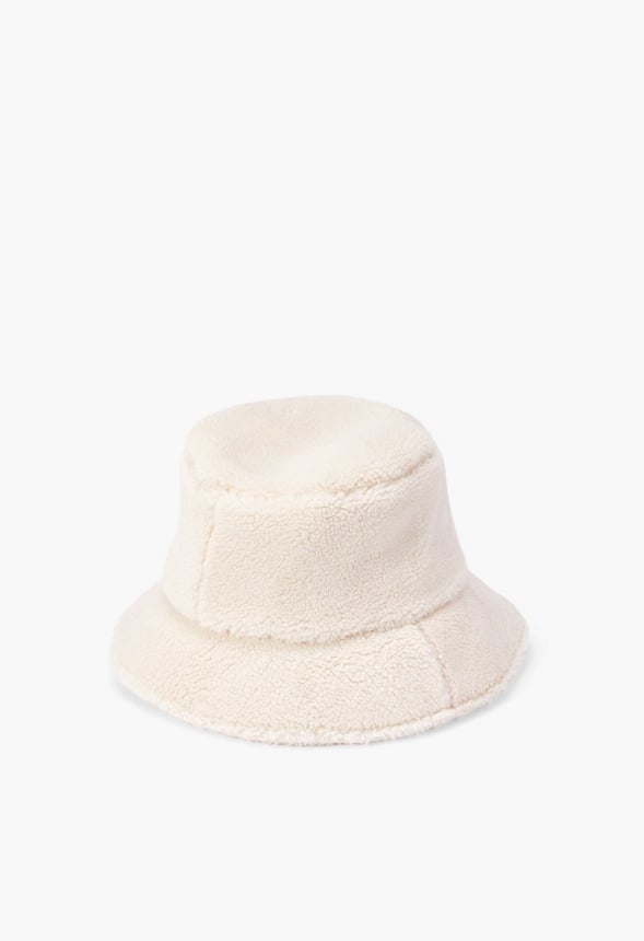 all sherpa bucket hat