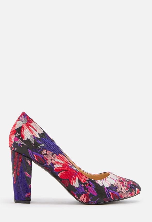 laynie block heel pump