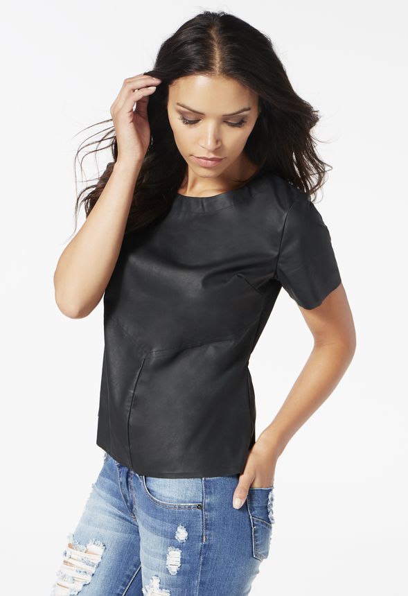 leather tee