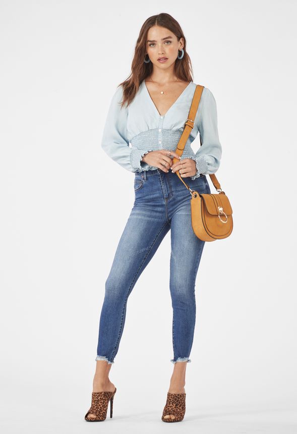 Baby Blue Outfit Bundle in Baby Blue - Get great deals at JustFab