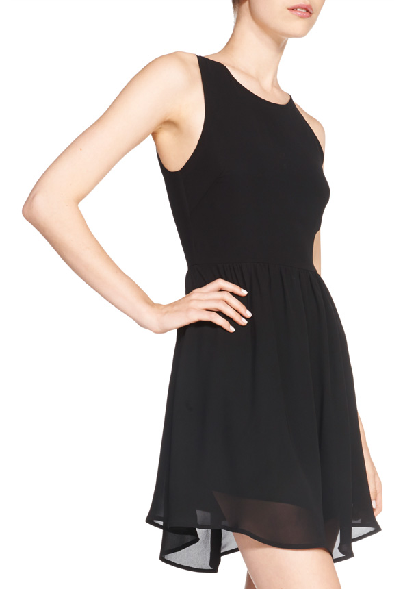 JF Alana Fit And Flare in Black - Get great deals at JustFab