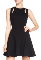 JF Leigh Fit And Flare in Black - Get great deals at JustFab