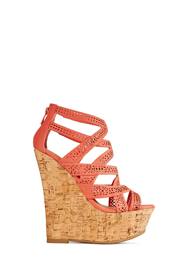 Zurii in Coral - Get great deals at JustFab