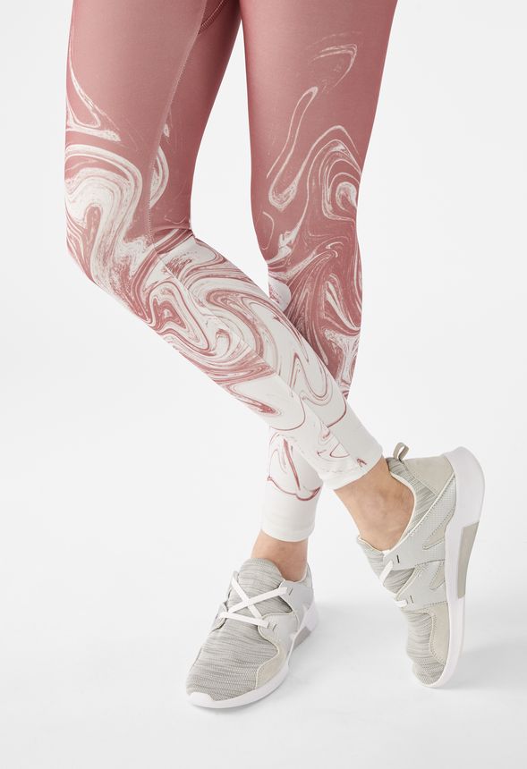 reebok marble leggings