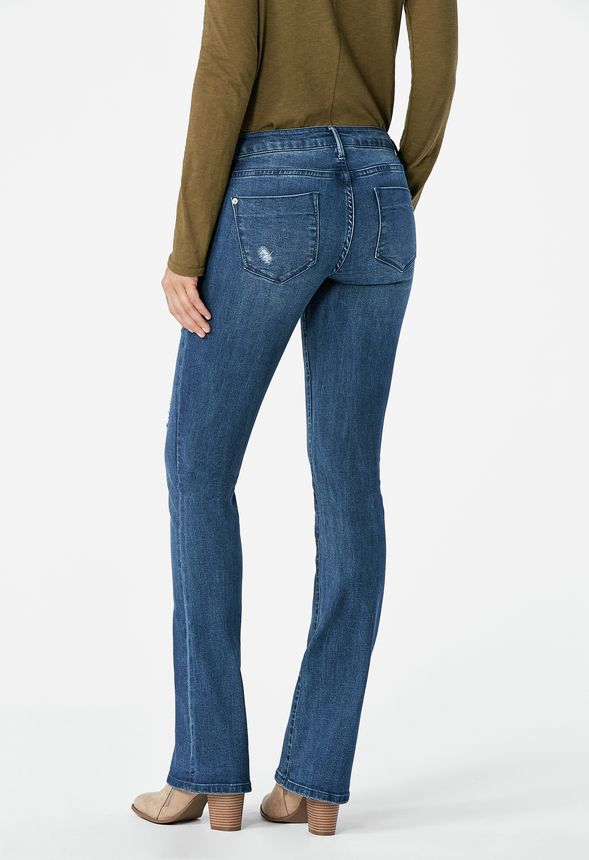 Boot Cut Jeans in Blue Harper - Get great deals at JustFab