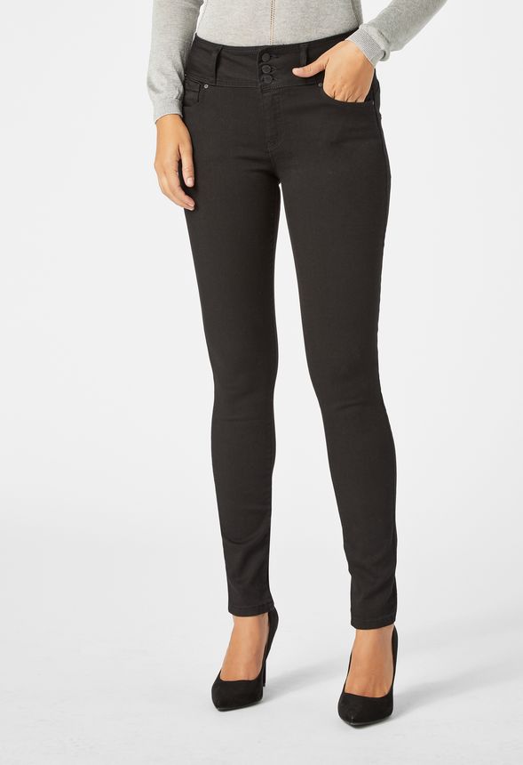 Push Up Skinny Jeans in Black - Get great deals at JustFab