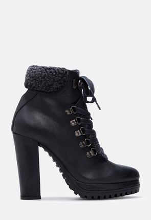 edie lace up bootie justfab