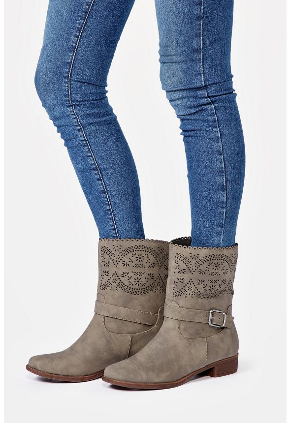 Lynah Boot in Taupe - Get great deals at JustFab