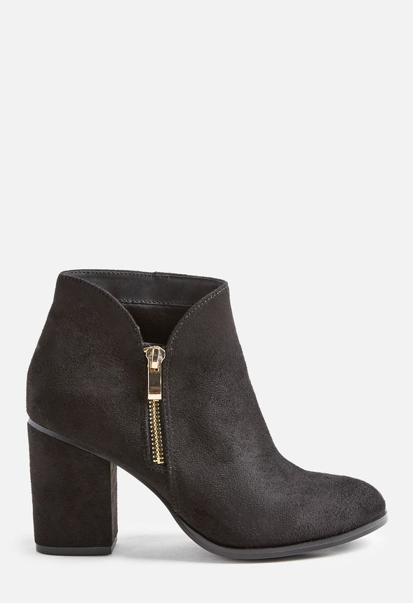 Gwynn Bootie in Black - Get great deals at JustFab