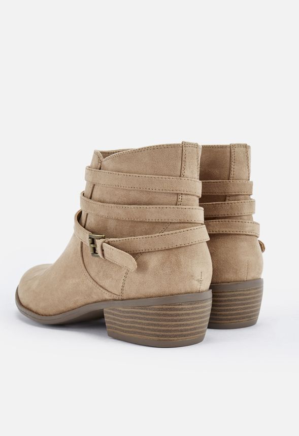 roca strap & buckle ankle bootie