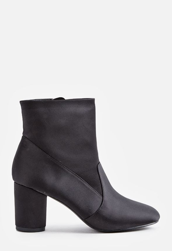 Quintessa Bootie in Black - Get great deals at JustFab