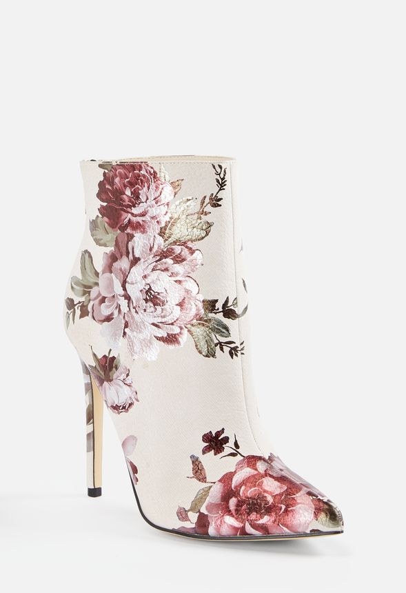 Madelina Bootie in Floral - Get great deals at JustFab