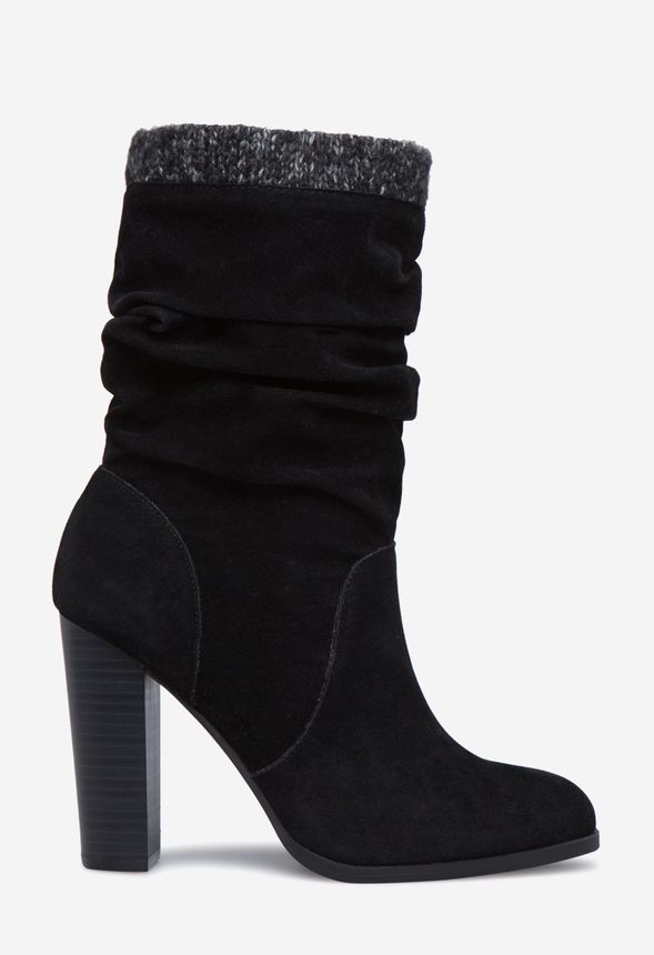 Ingrid Boot in Black - Get great deals at JustFab