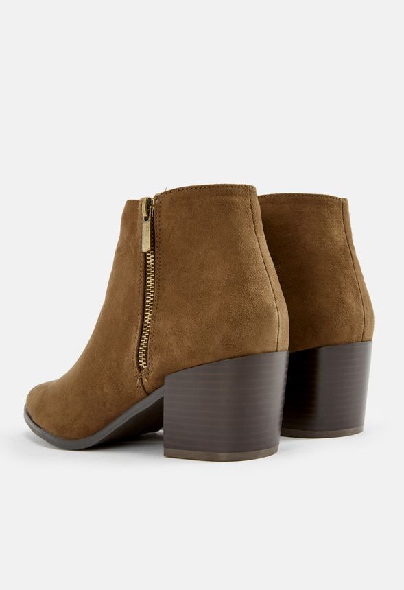 Eloree Bootie in Olive - Get great deals at JustFab