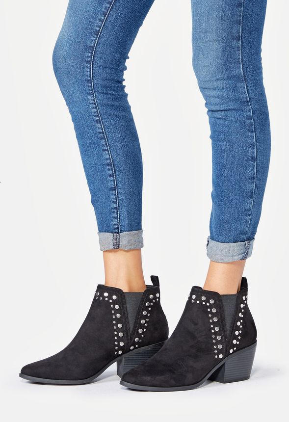 Suzanna Bootie in Black - Get great deals at JustFab