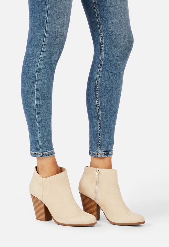 shandee high block heel bootie