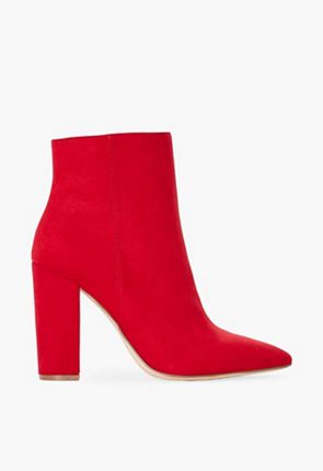 rosamund block heel bootie justfab