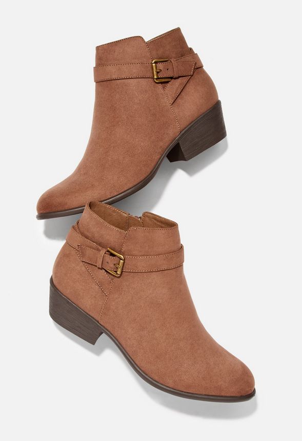 voss strap ankle bootie