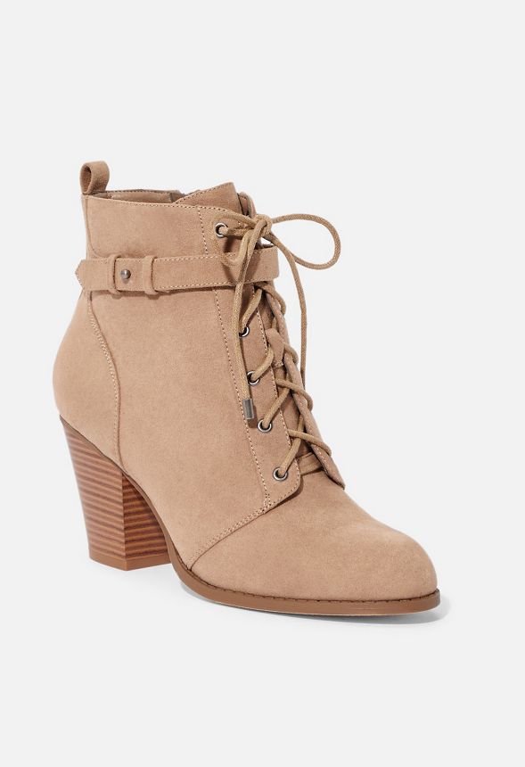 Dally Lace-Up Bootie in Dally Lace-Up 