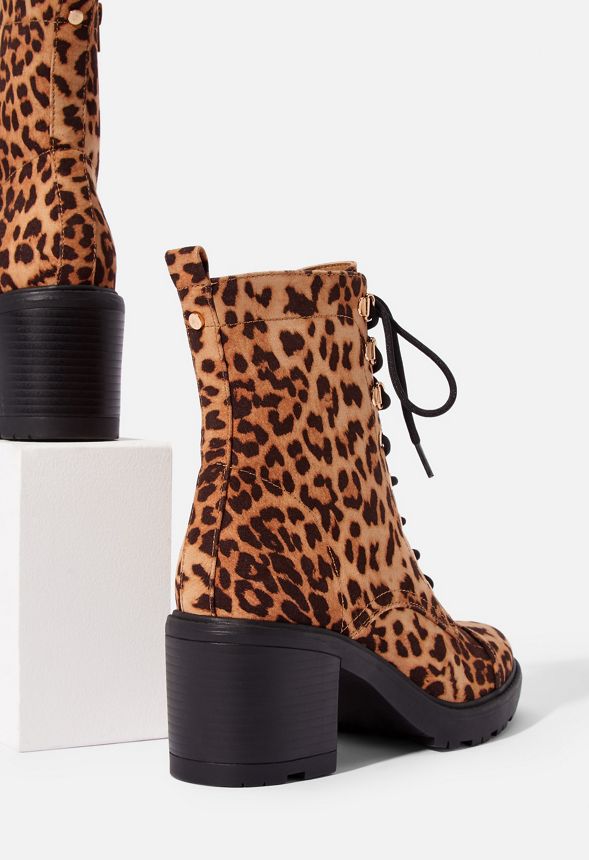syd lace up heeled boot