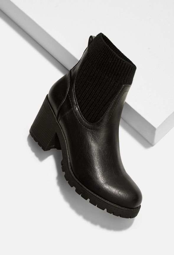 jano lug sole bootie