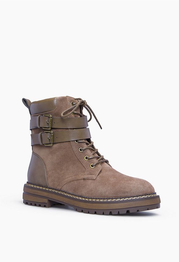 lileas lace up hiker bootie