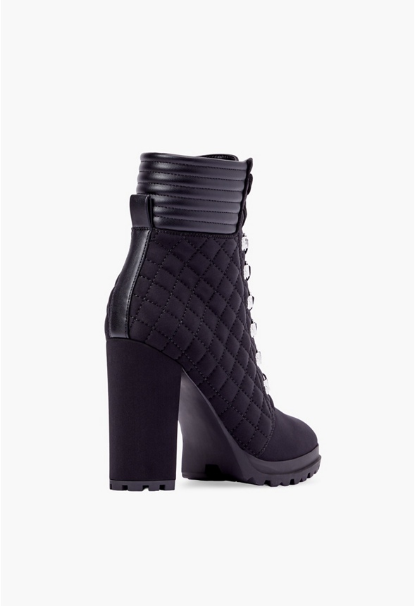 edie lace up bootie justfab