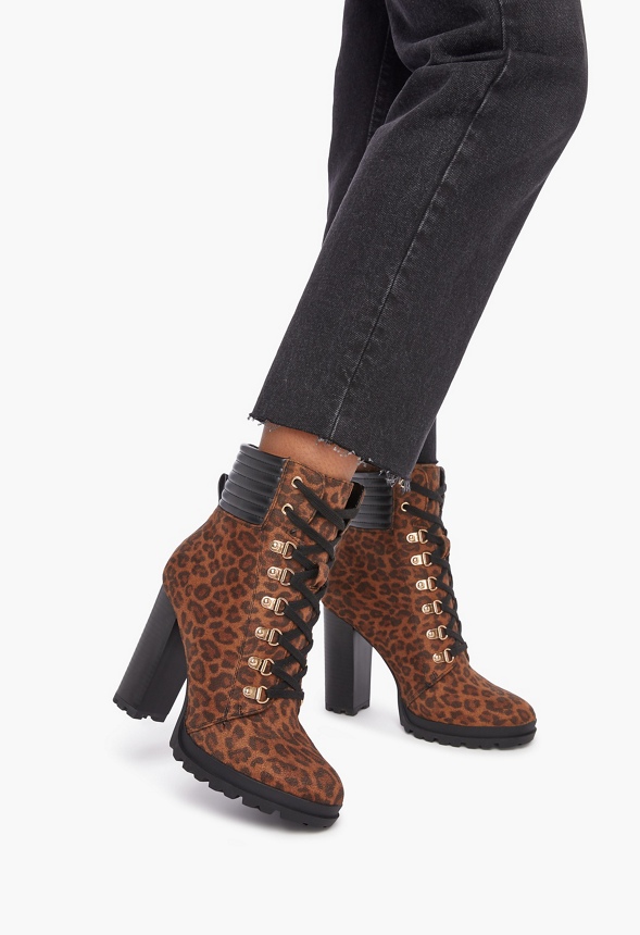 shandee high block heel bootie