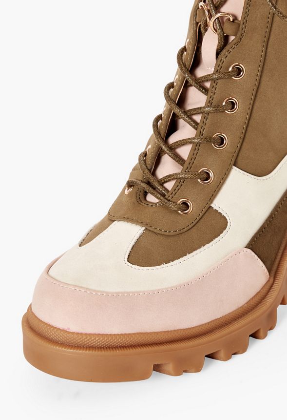 ember lace up ankle boot