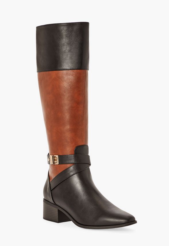 winnie block heel boot