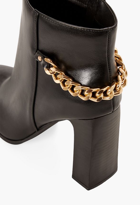 coach tessa chain bootie