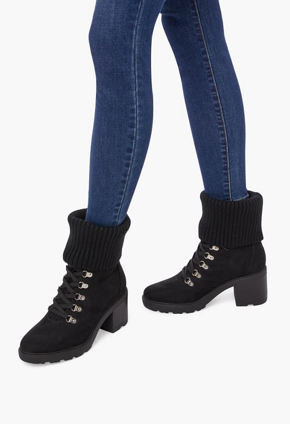 kylie lace up duck boot grey