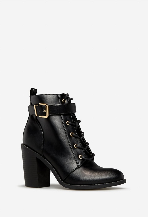 Dilly Block Heeled Bootie