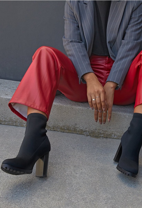 minetta block heel bootie